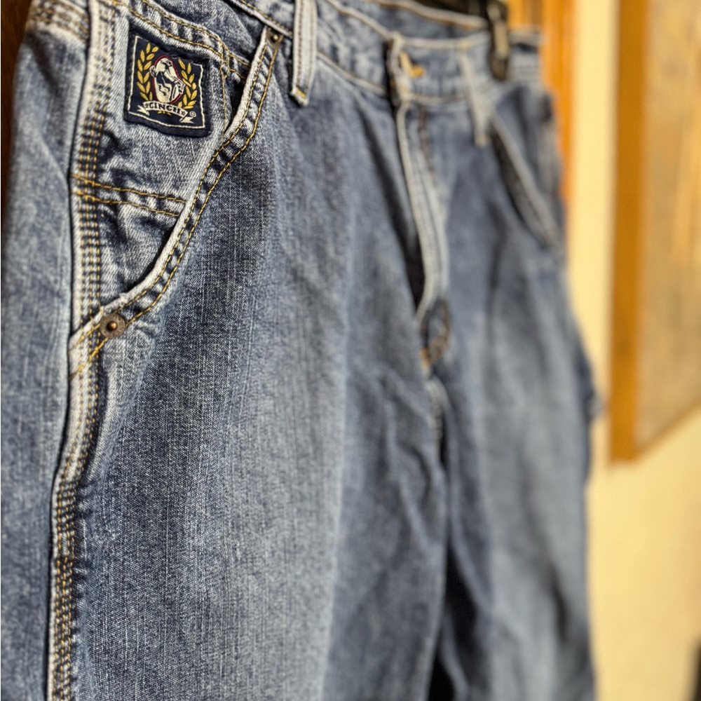 🪩CINCH BLUE LABEL 33x34 CARPENTER JEANS🪩